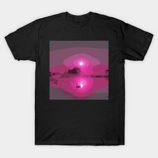 Swans Sunset Dream T-Shirt